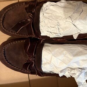 Women’s so pretty 11 Brown Suede Slip-On Loafers